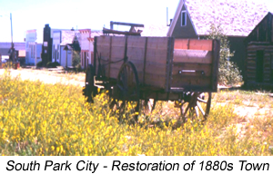 South Park City Restoration of 1880s Town